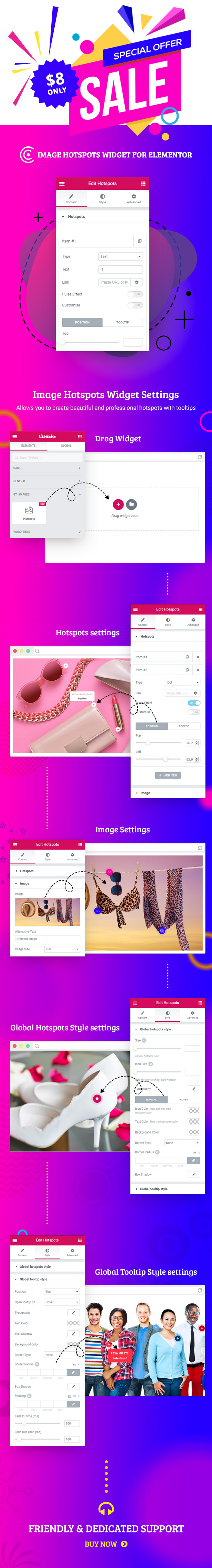 Image Hotspots Widgets by SThemes for Elementor Page builder
